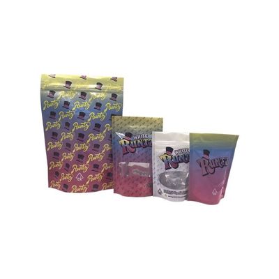 Reclosable Non Breakage Printed Plastic Packaging Bag , Stand Up Plastic Pouch Durable